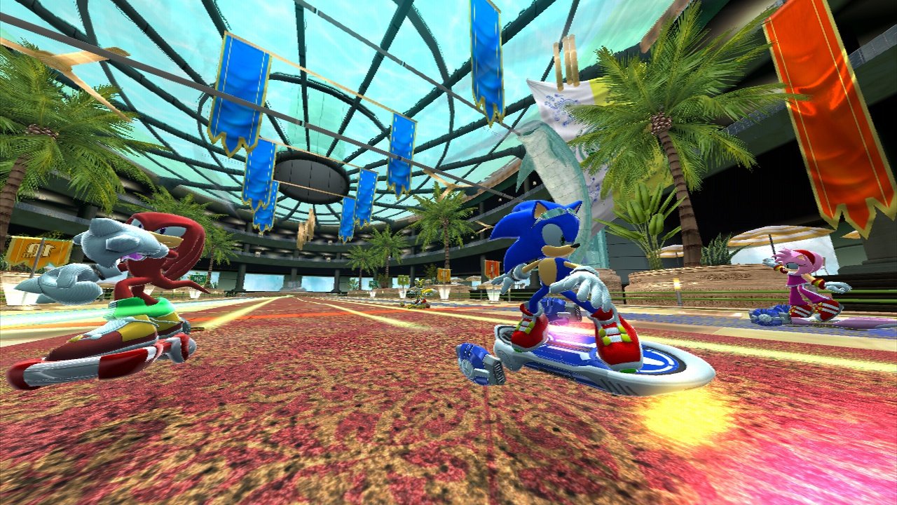 Sonic Free Riders — скриншот 3