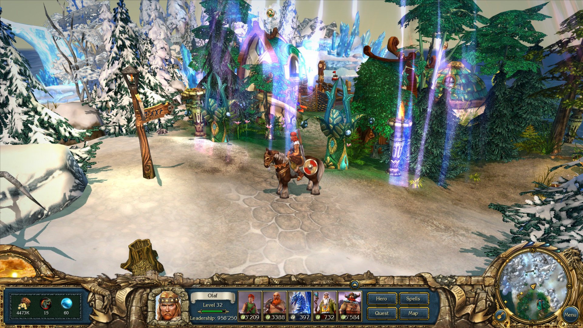 King's Bounty: Warriors of the North - Ice and Fire — скриншот 7
