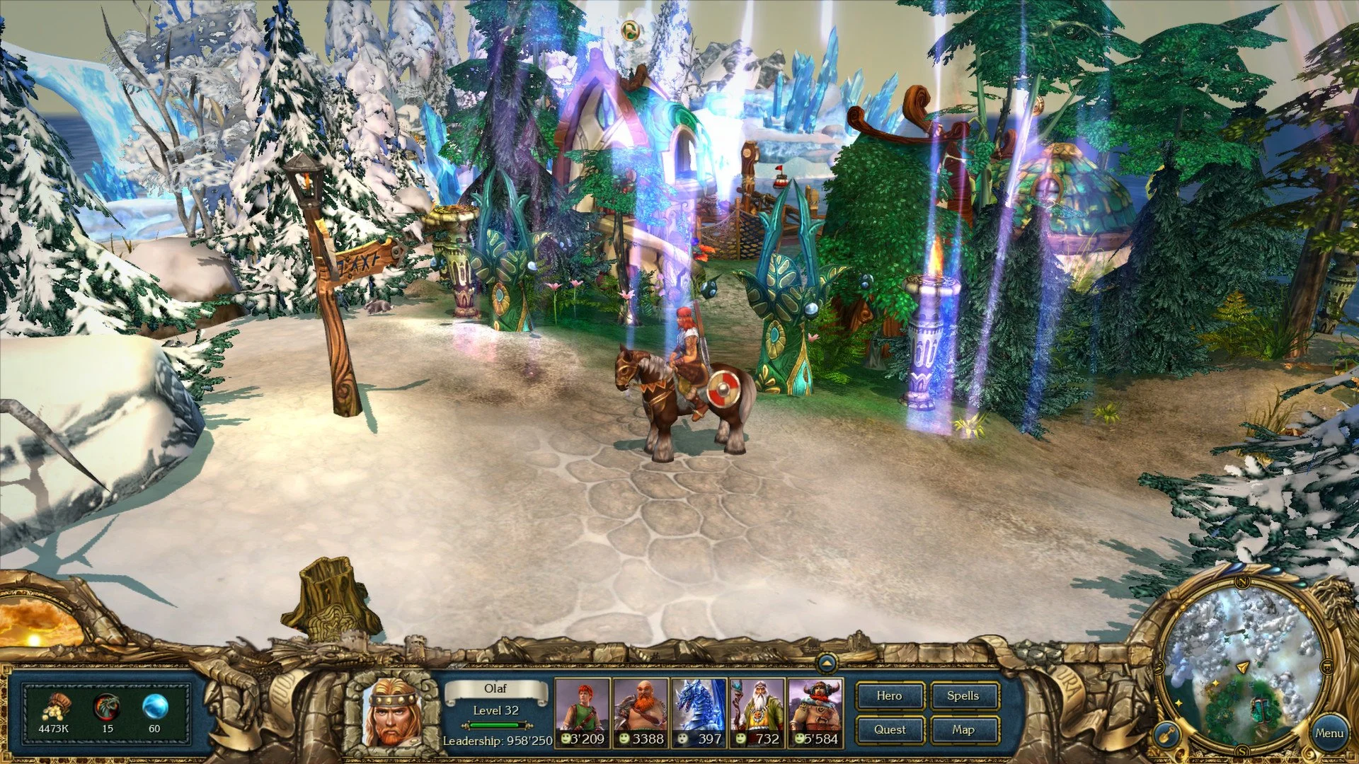 King's Bounty: Warriors of the North - Ice and Fire - кадр 7