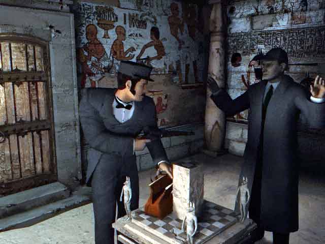 Sherlock Holmes: Mystery of the Mummy — скриншот 6