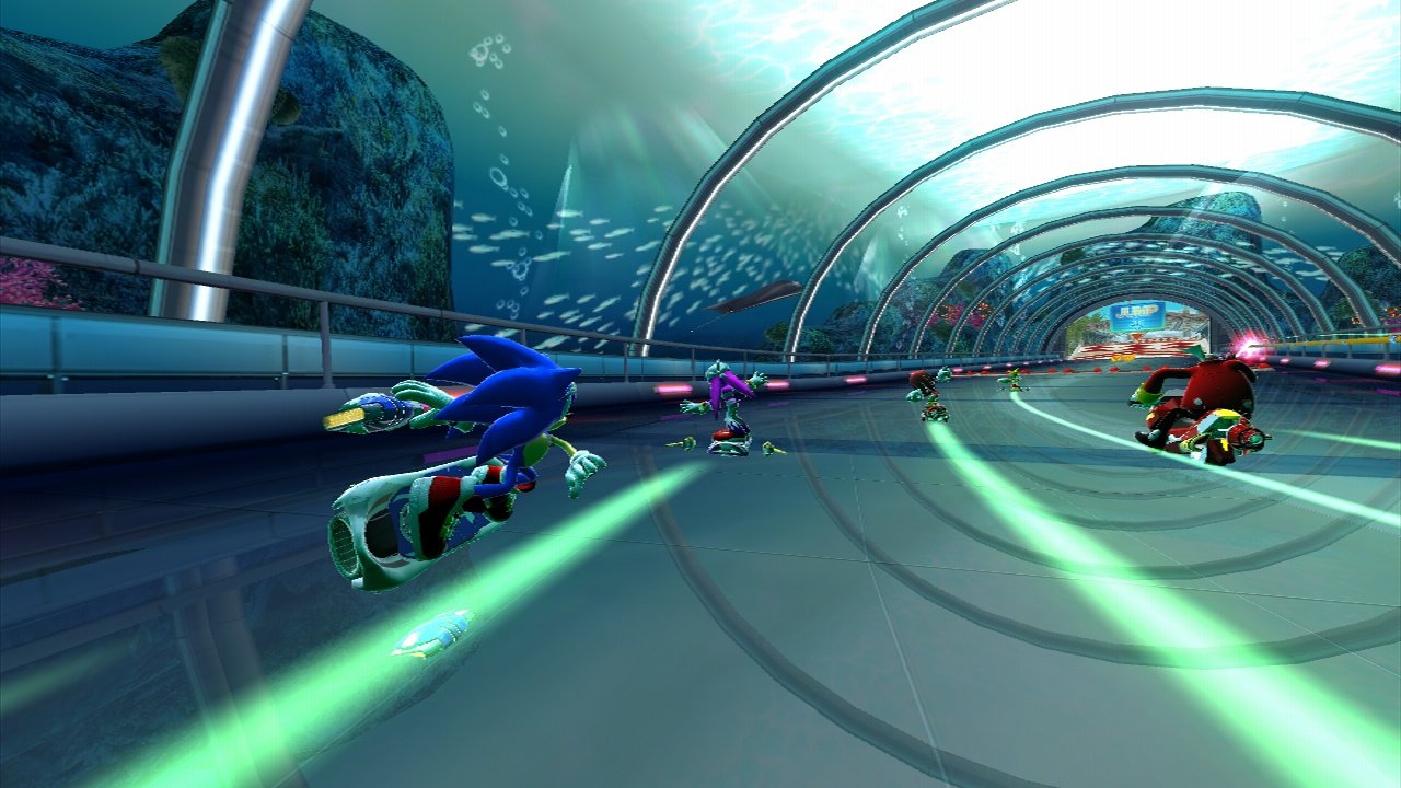 Sonic Free Riders — скриншот 5