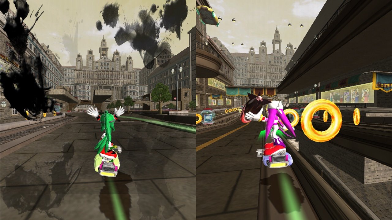 Sonic Free Riders — скриншот 1