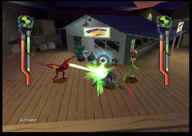 Ben 10 Alien Force: Vilgax Attacks — скриншот 3