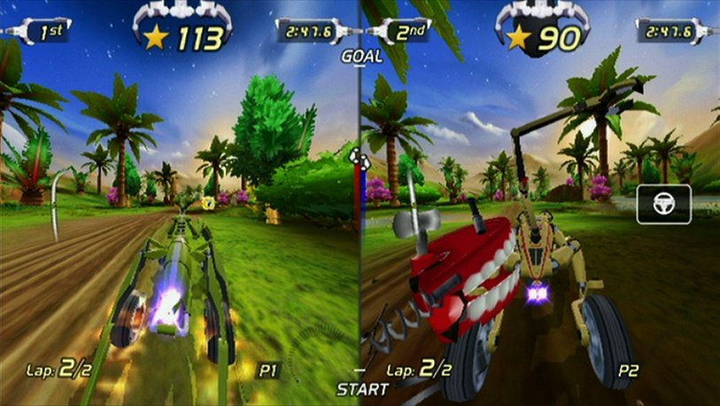 Excitebots: Trick Racing — скриншот 1