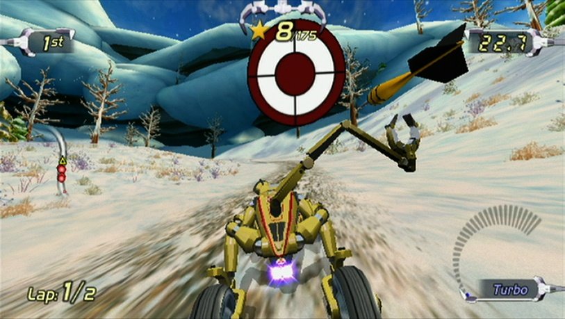 Excitebots: Trick Racing — скриншот 3