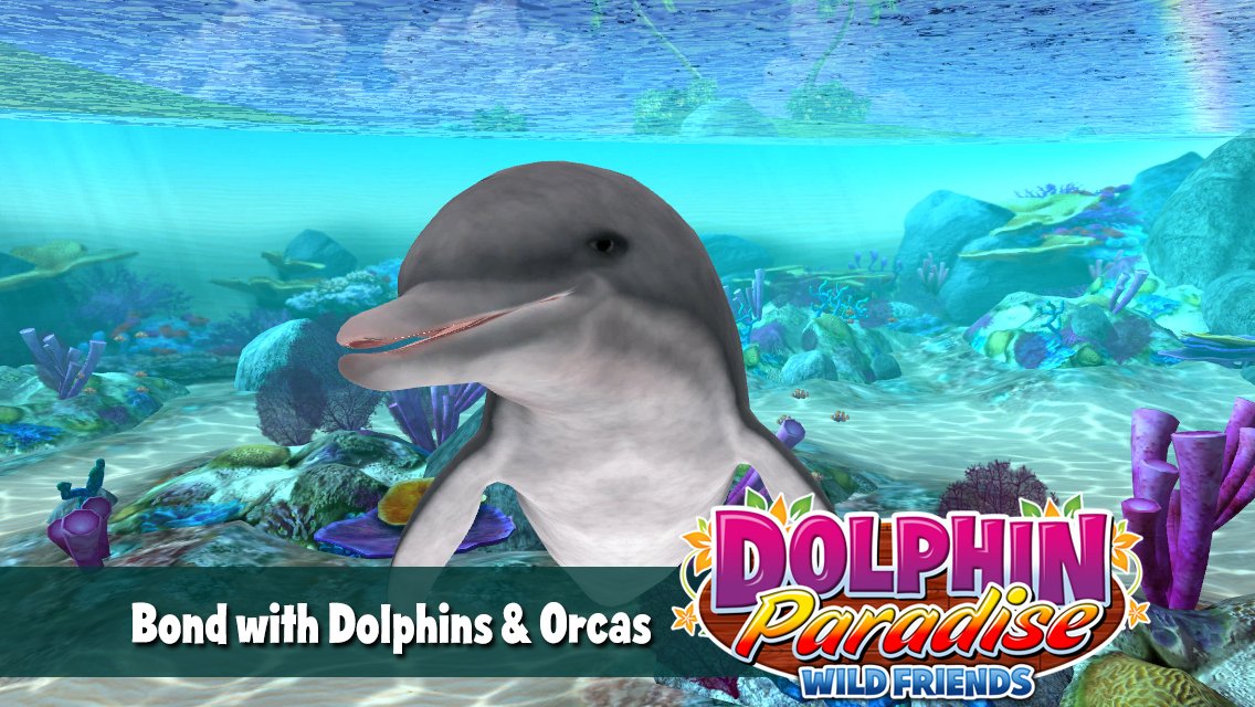Dolphin Paradise: Wild Friends — скриншот 5