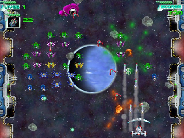 Galaxy Invaders — скриншот 1