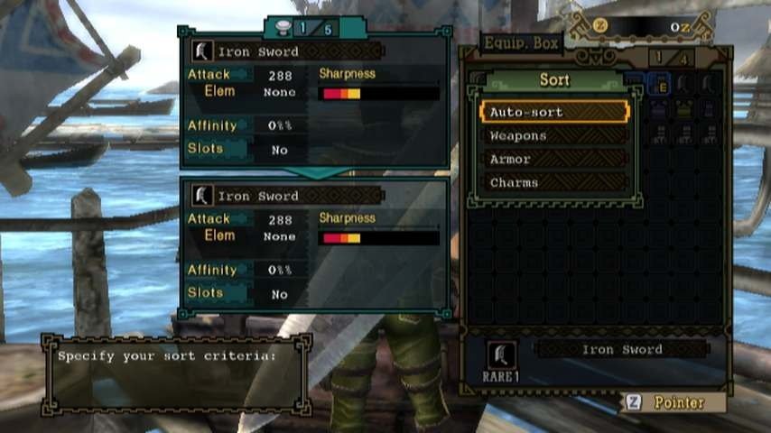 Monster Hunter Tri — скриншот 5