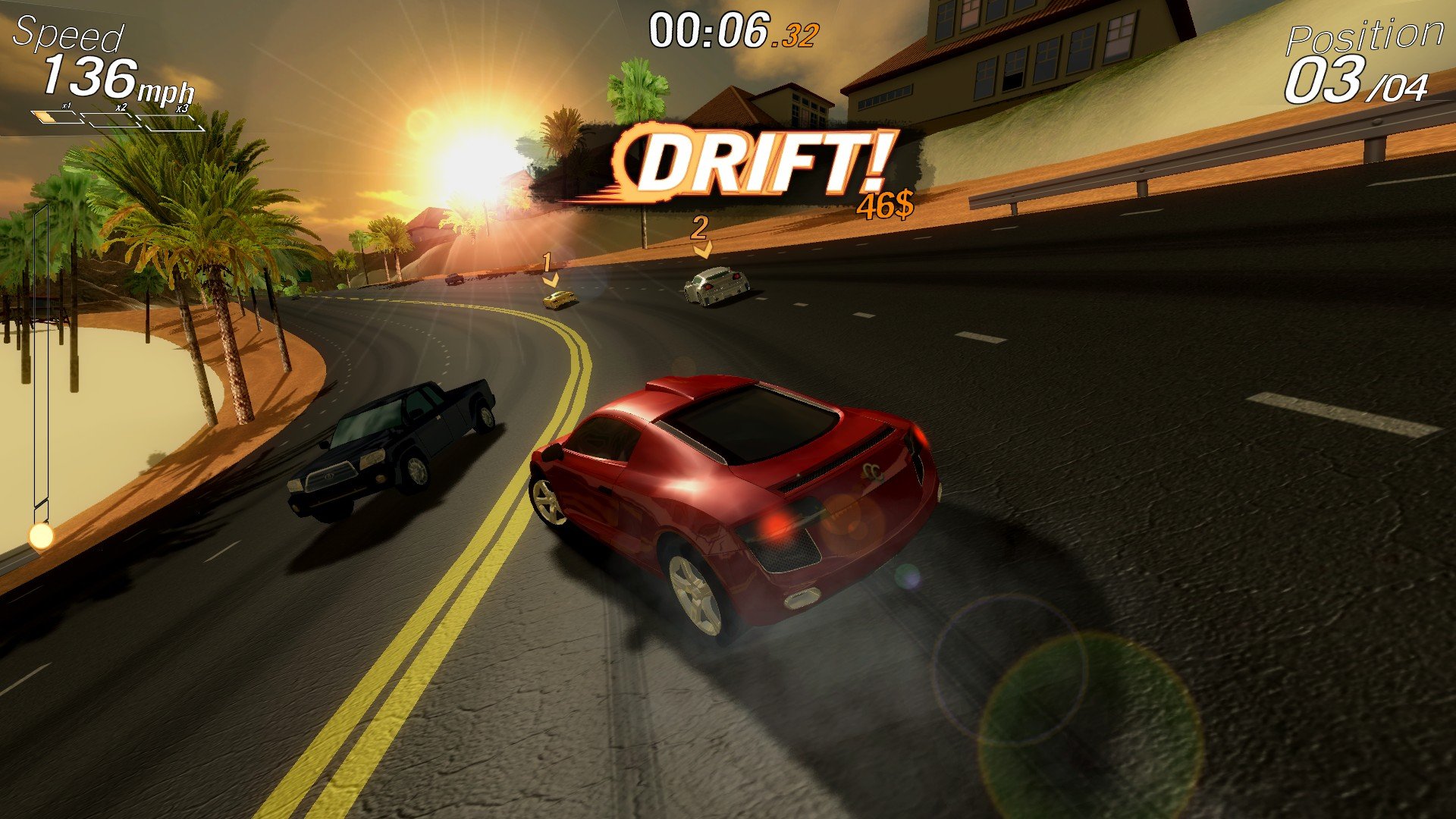 Crazy Cars: Hit the Road — скриншот 4