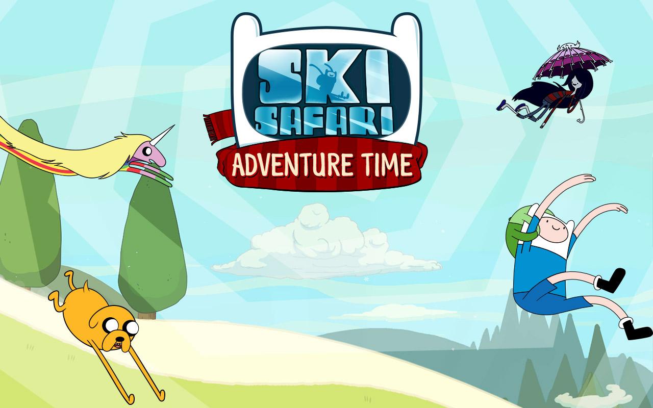 Ski Safari: Adventure Time — скриншот 1