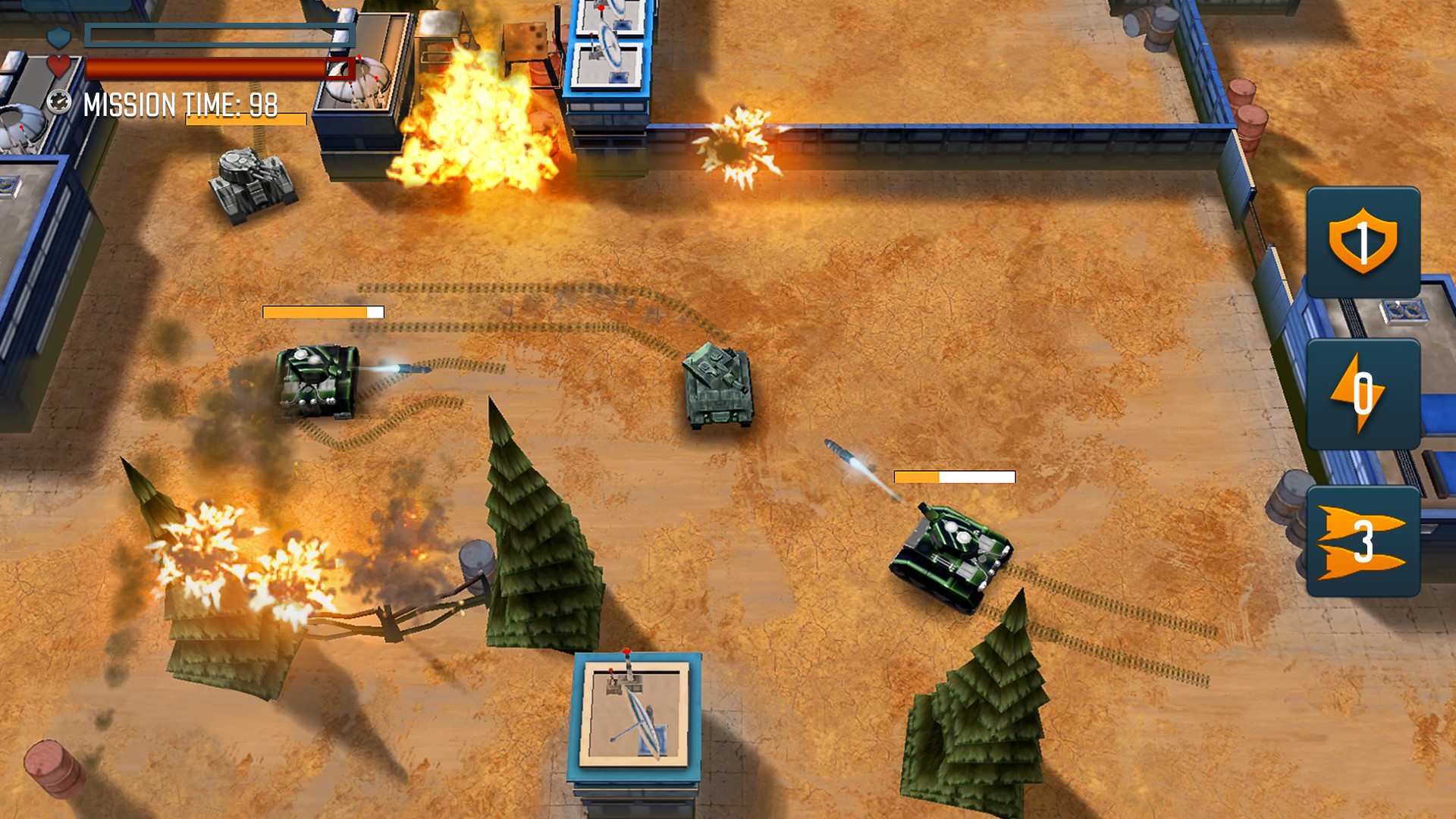 Tank Battle Heroes — скриншот 3