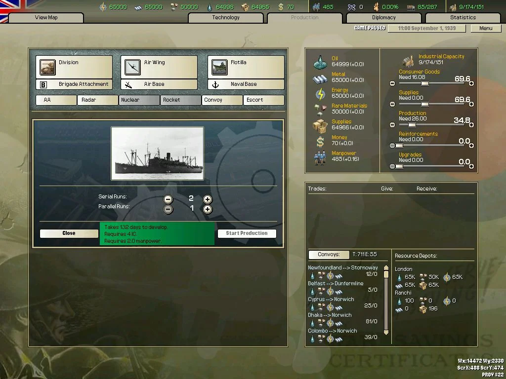 Hearts of Iron II - кадр 7