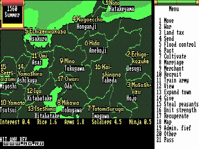 Nobunaga's Ambition - кадр 17