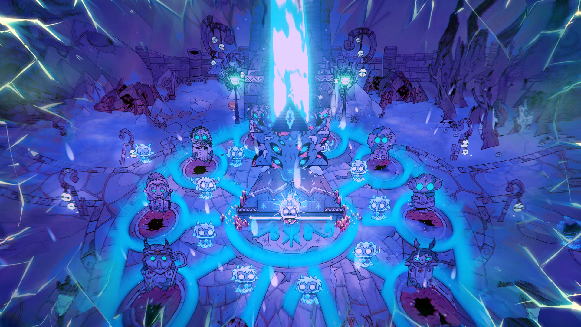 Cult of the Lamb: Woolhaven — скриншот 2