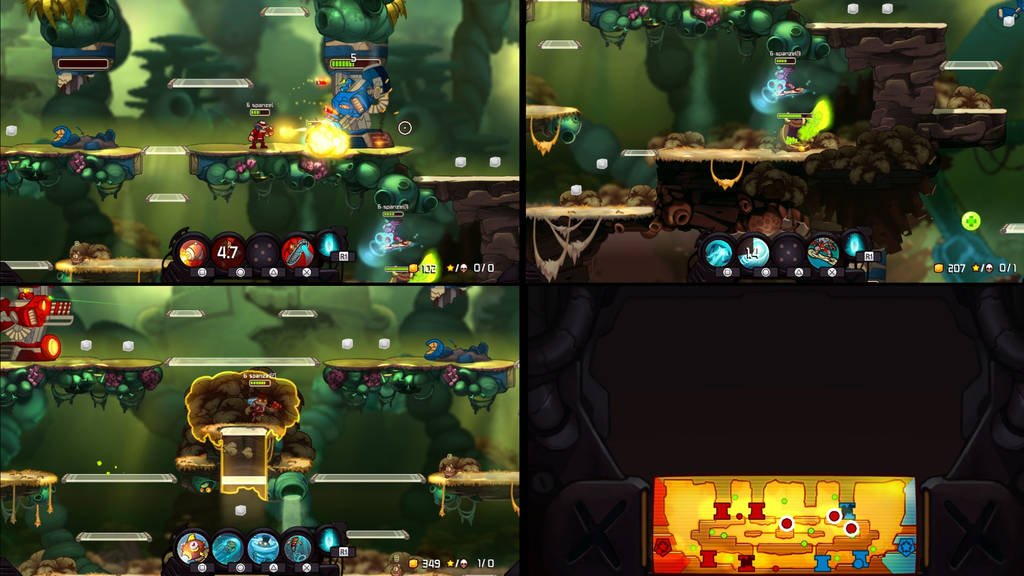Awesomenauts Assemble! — скриншот 1