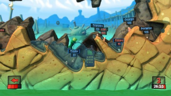 Worms Revolution — скриншот 7