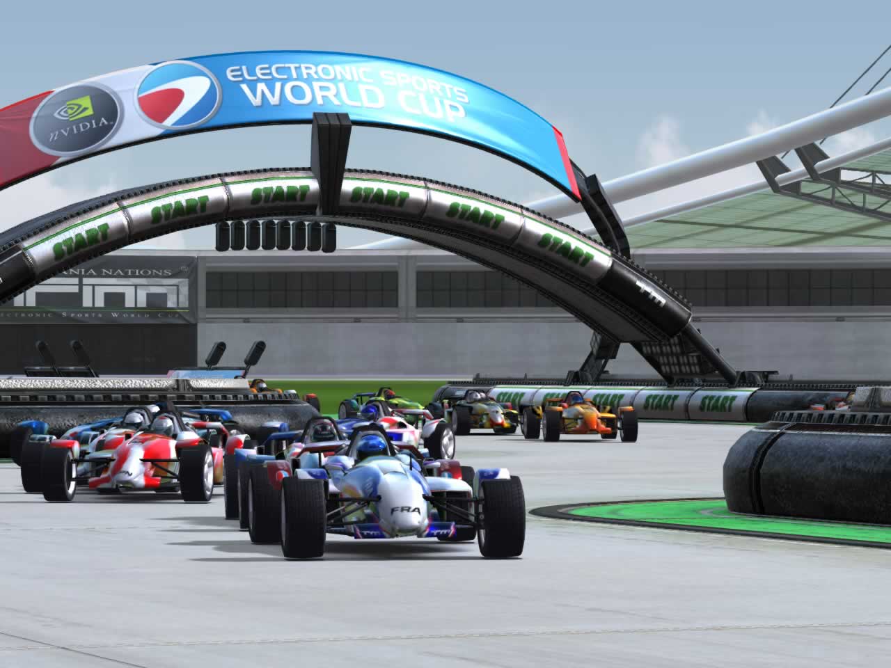 TrackMania Nations — скриншот 1