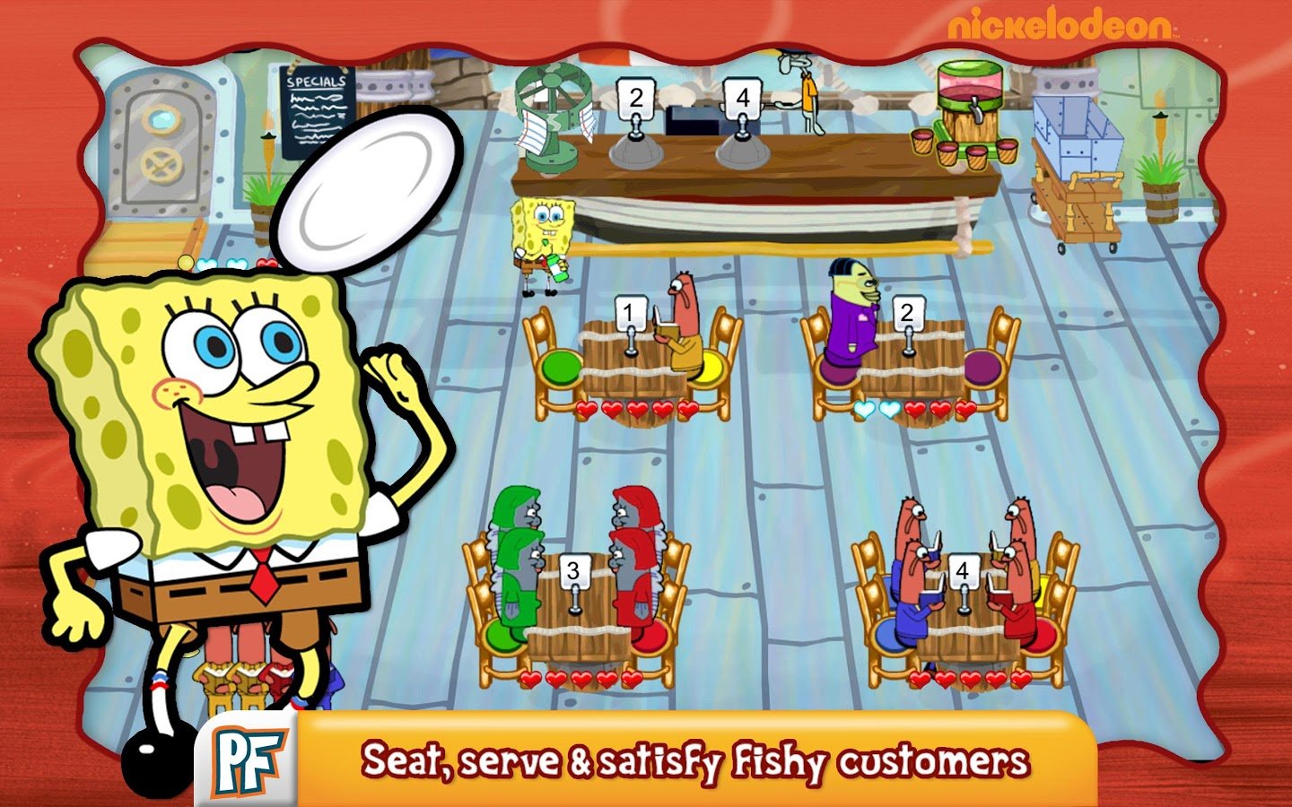SpongeBob Diner Dash — скриншот 8