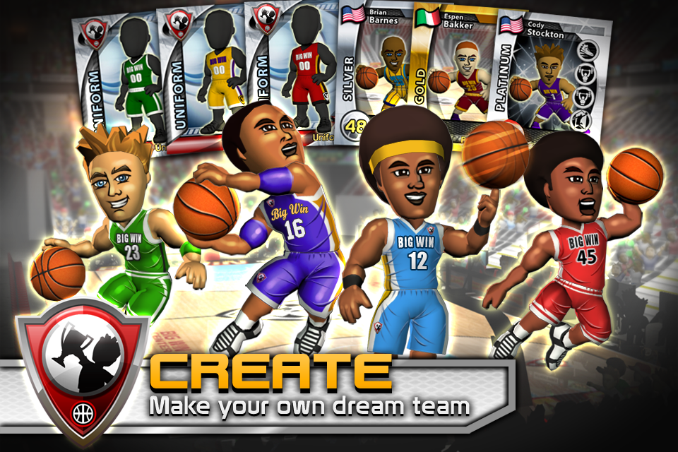 Big Win Basketball — скриншот 1