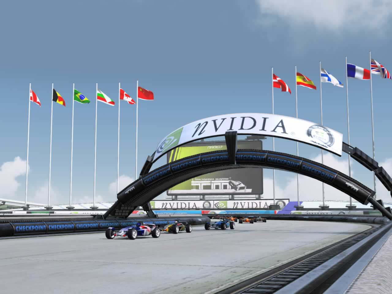 TrackMania Nations — скриншот 4