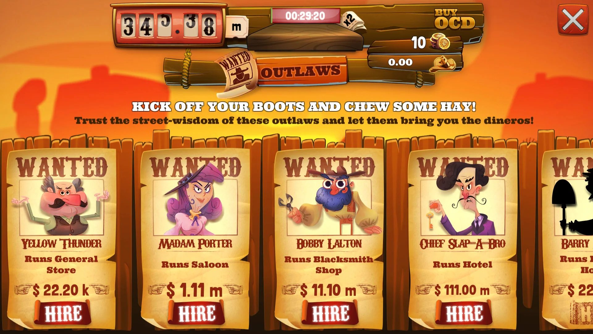 Wild West Saga: Idle Tycoon - кадр 2