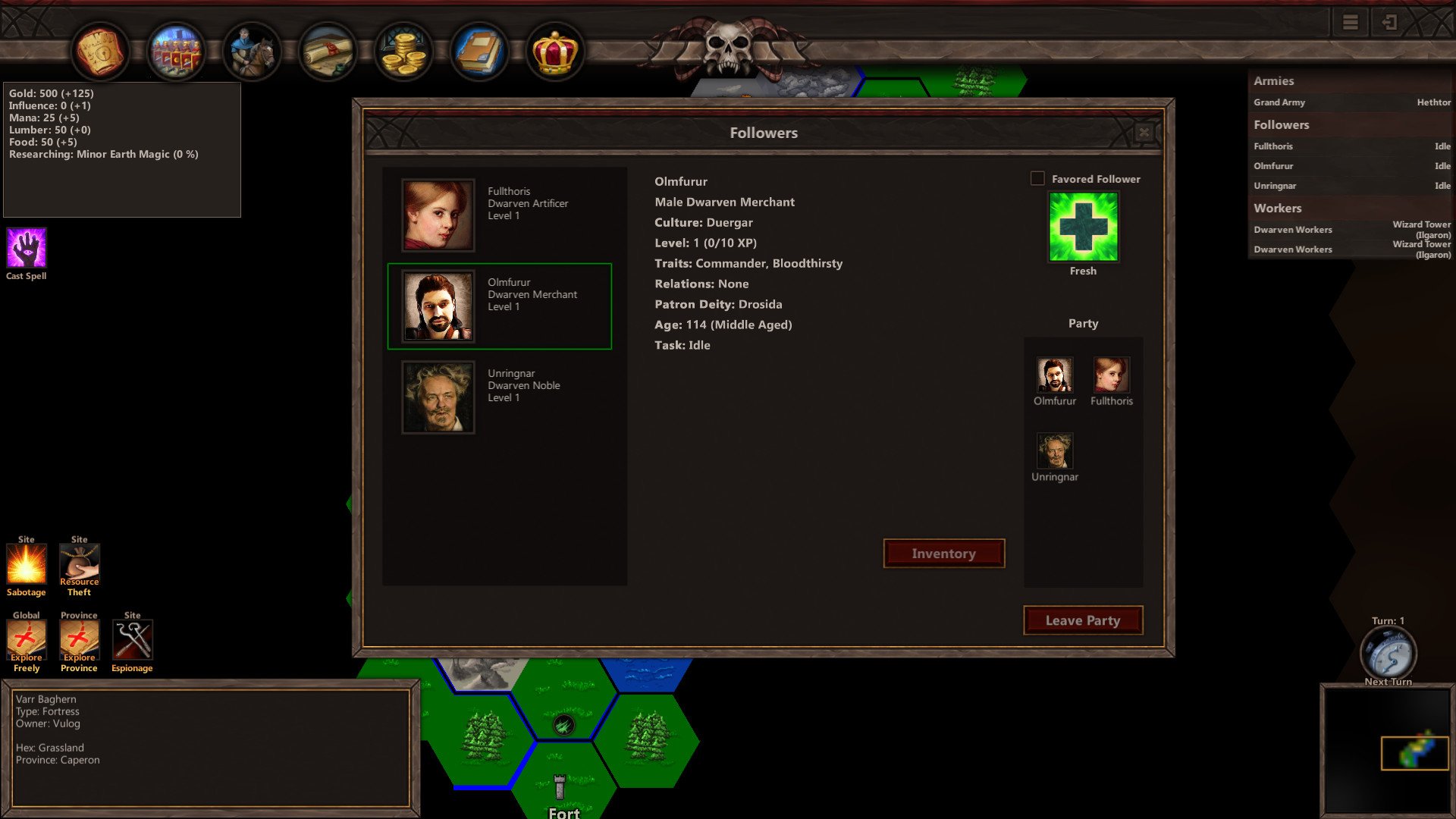 Wizards and Warlords — скриншот 6