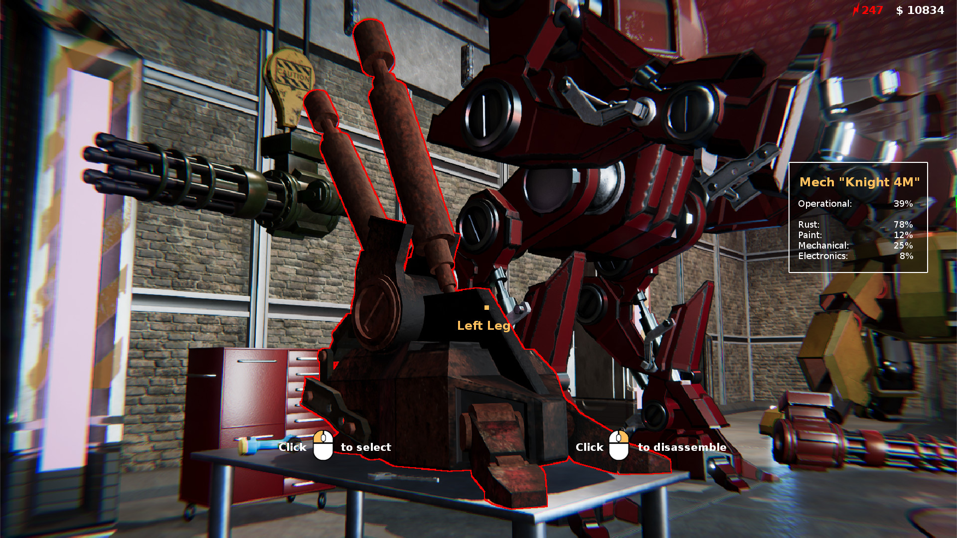 Mech Mechanic Simulator — скриншот 7