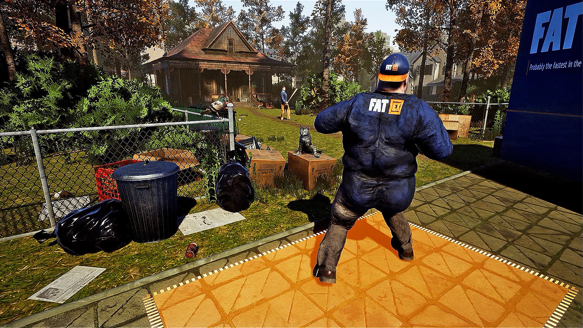 Fat[EX] Courier Simulator — скриншот 8