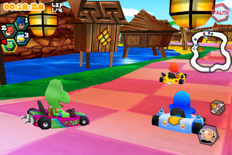 Krazy Kart Racing — скриншот 2