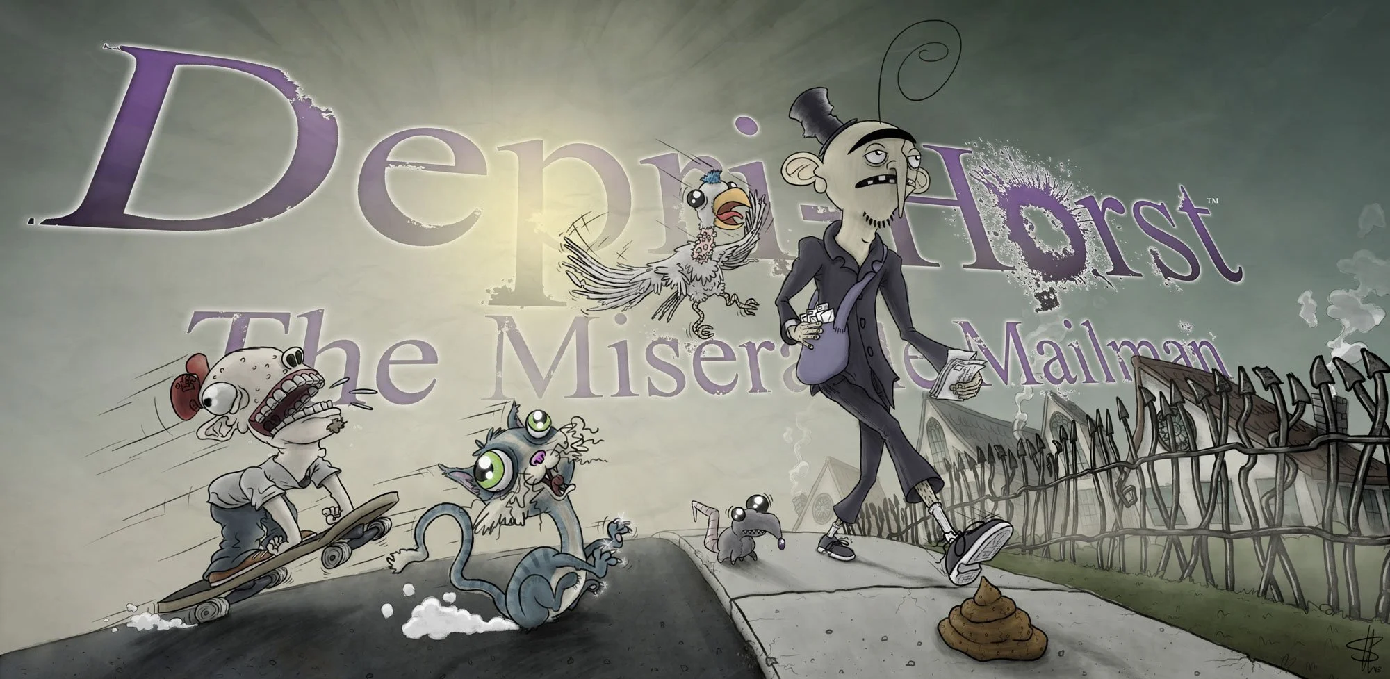 Depri-Horst: The Miserable Mailman - кадр 12