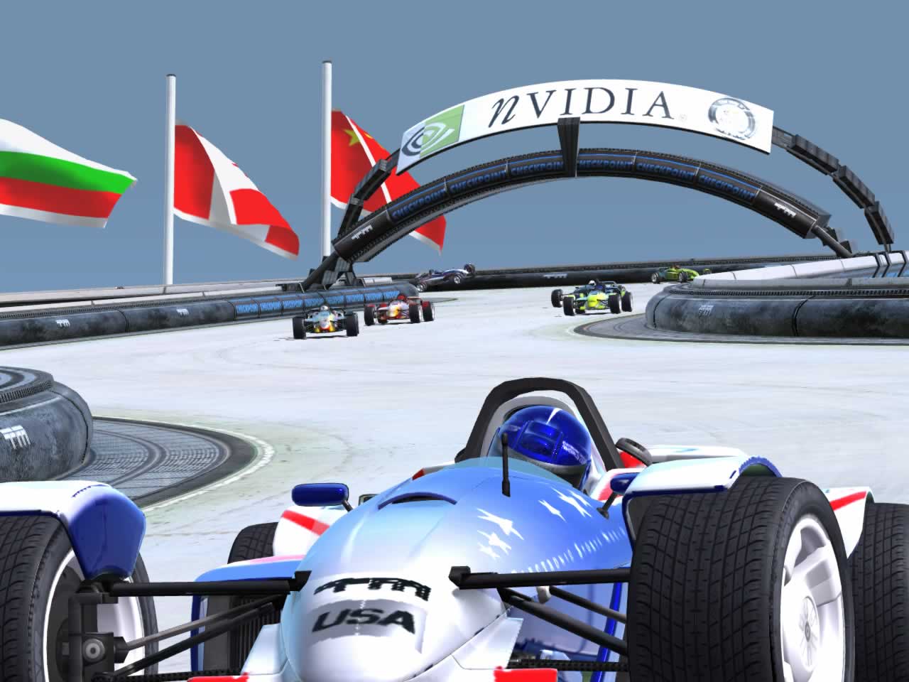 TrackMania Nations — скриншот 3
