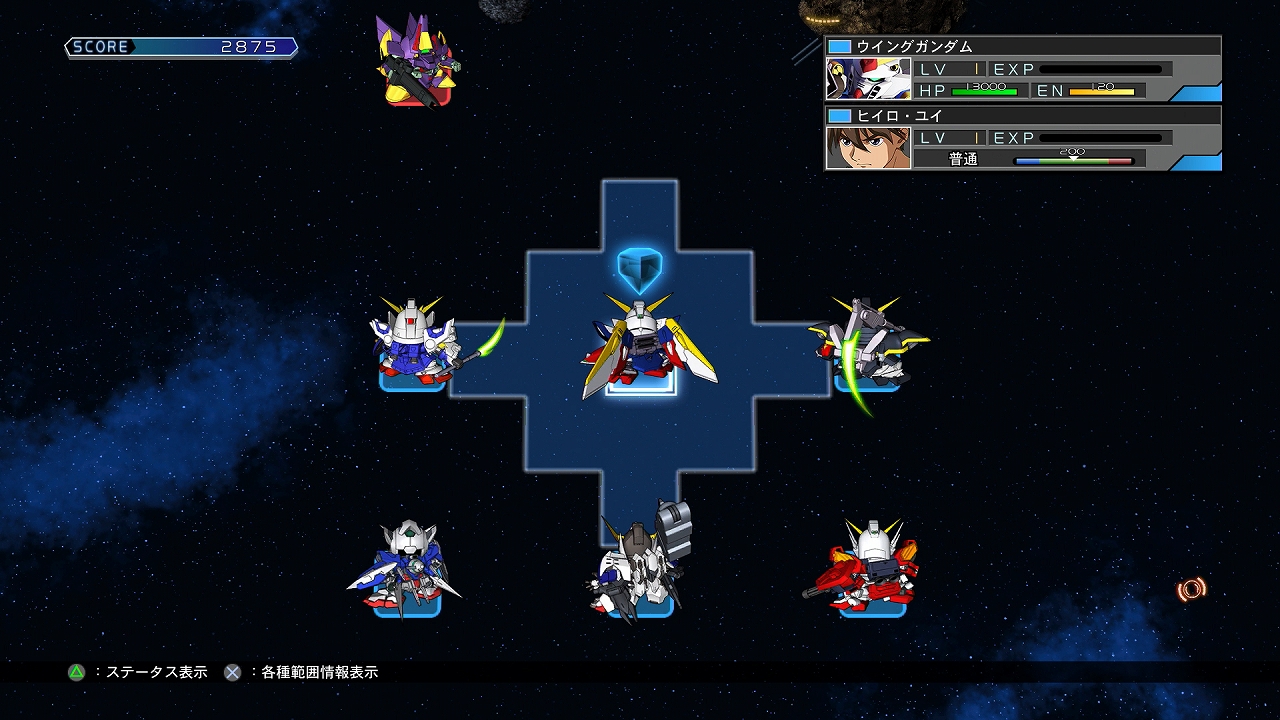 SD Gundam G Generation Cross Rays — скриншот 4