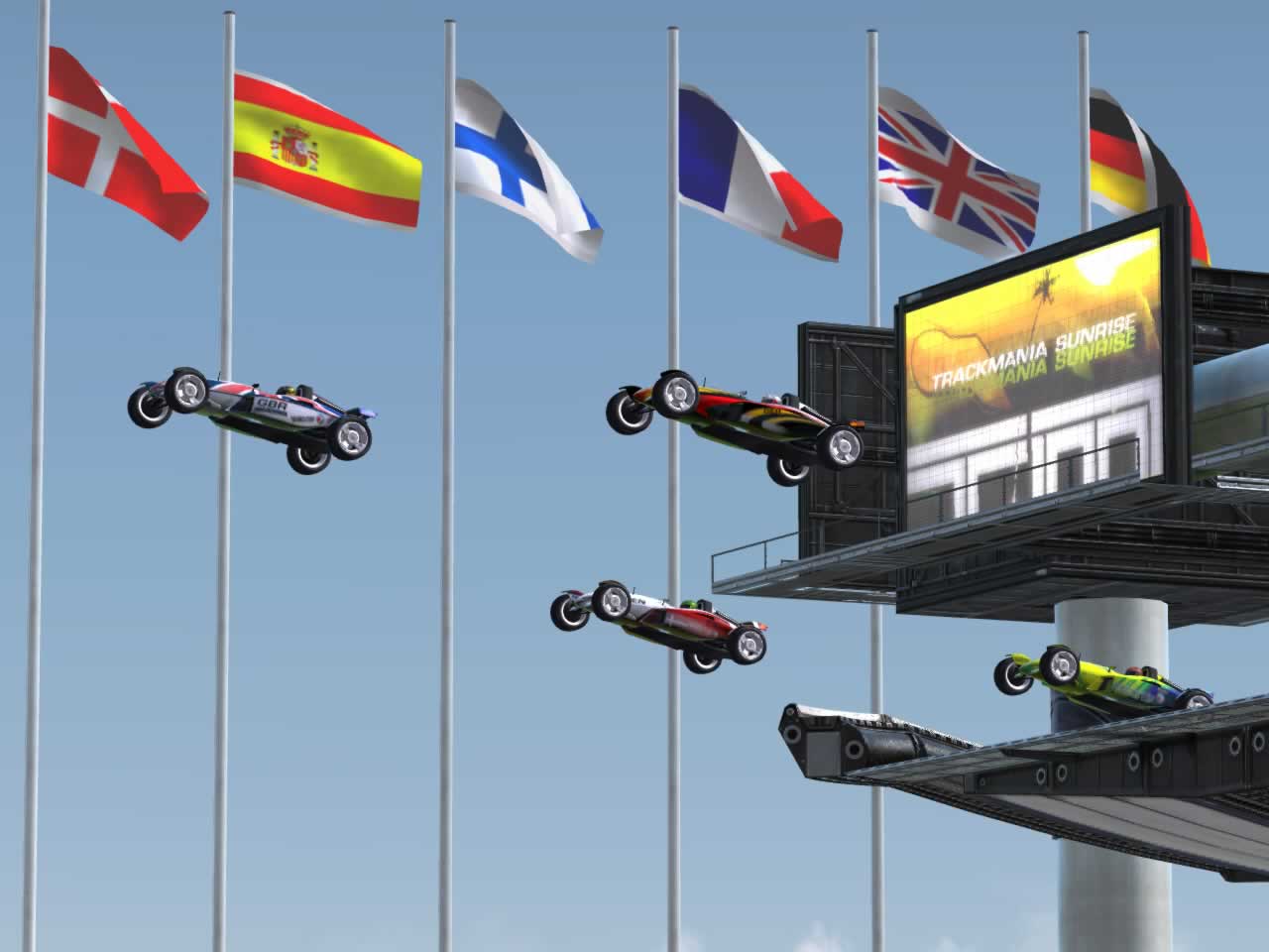 TrackMania Nations — скриншот 7
