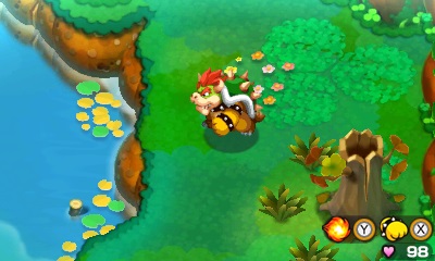 Mario & Luigi: Bowser’s Inside Story + Bowser Jr.’s Journey — скриншот 1