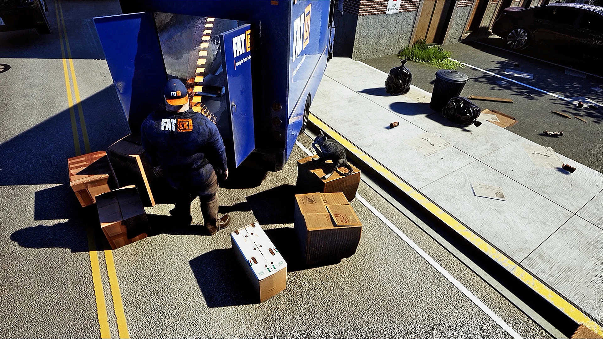 Fat[EX] Courier Simulator - кадр 3