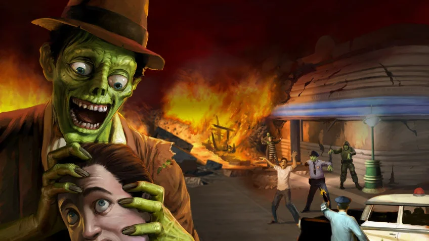Stubbs the Zombie in Rebel without a Pulse - кадр 1