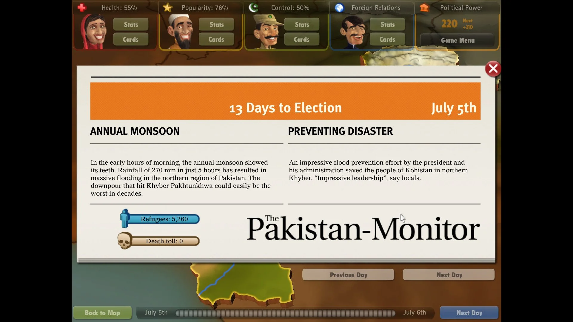 President for a Day: Flooding - кадр 4