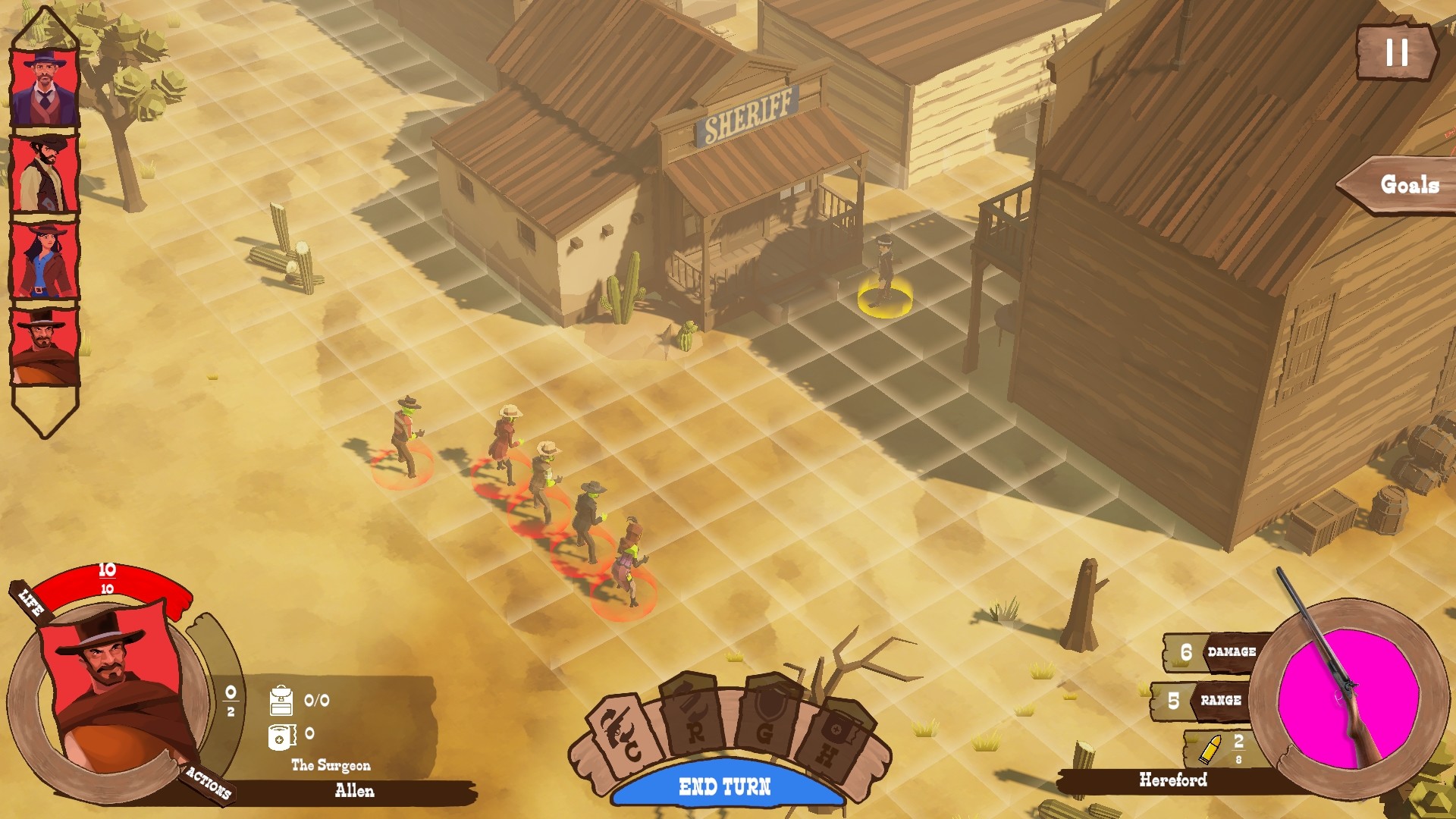 Gunslingers & Zombies — скриншот 2