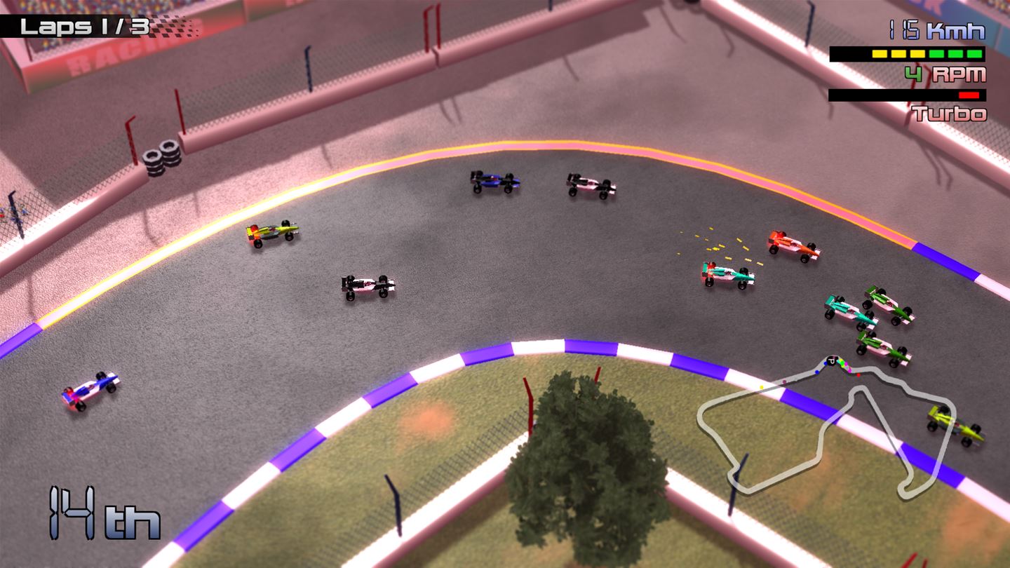Grand Prix Rock 'N Racing — скриншот 1