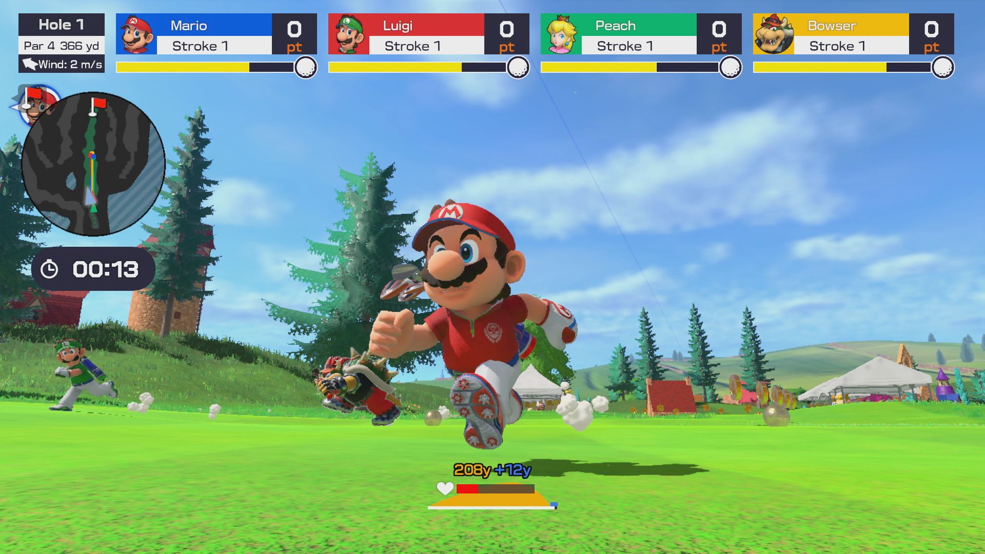 Mario Golf: Super Rush — скриншот 2
