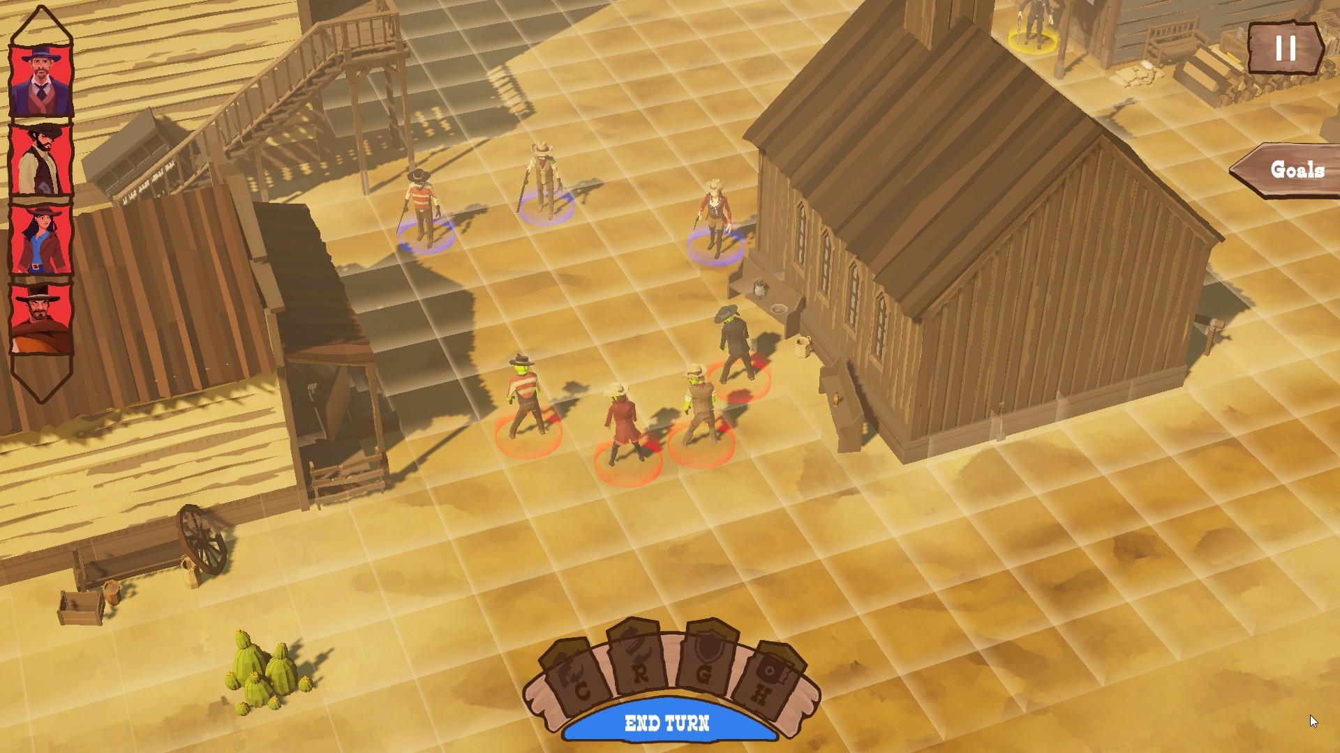 Gunslingers & Zombies — скриншот 1
