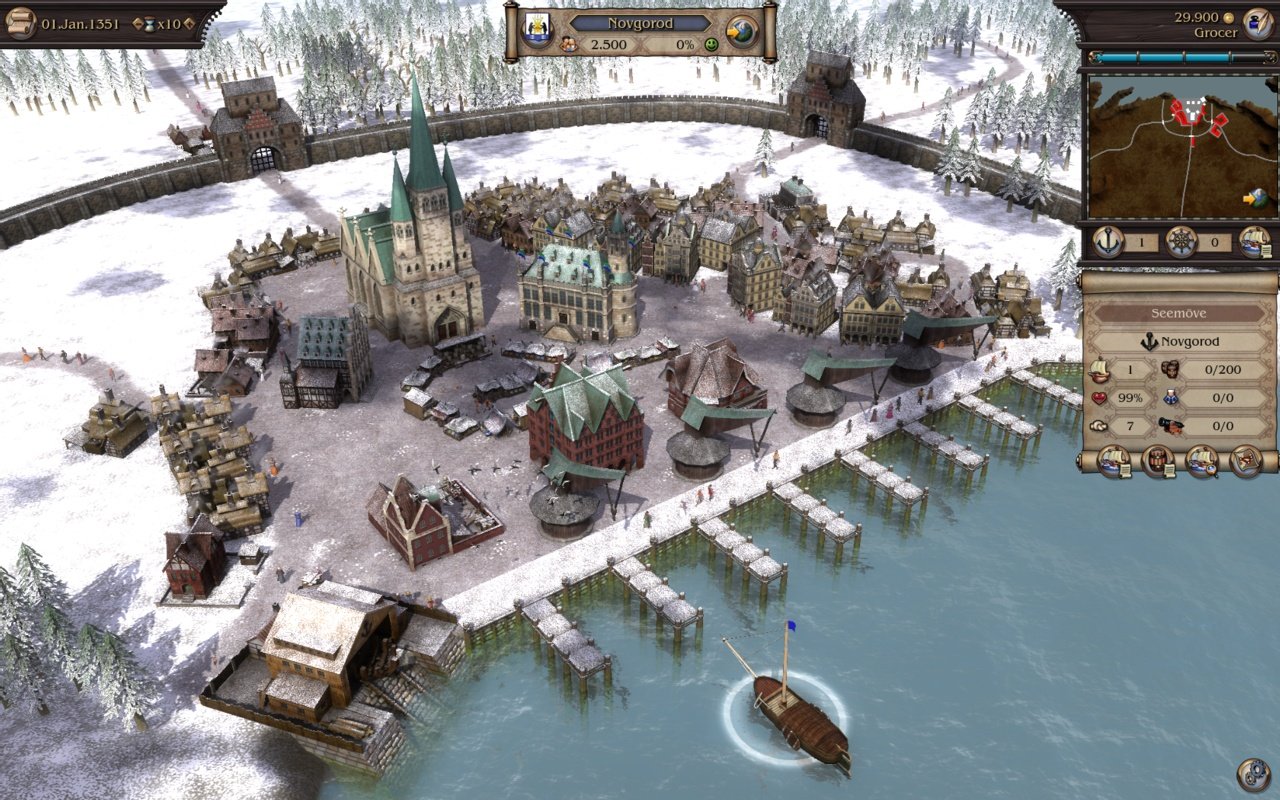 Patrician 4: Conquest by Trade — скриншот 1