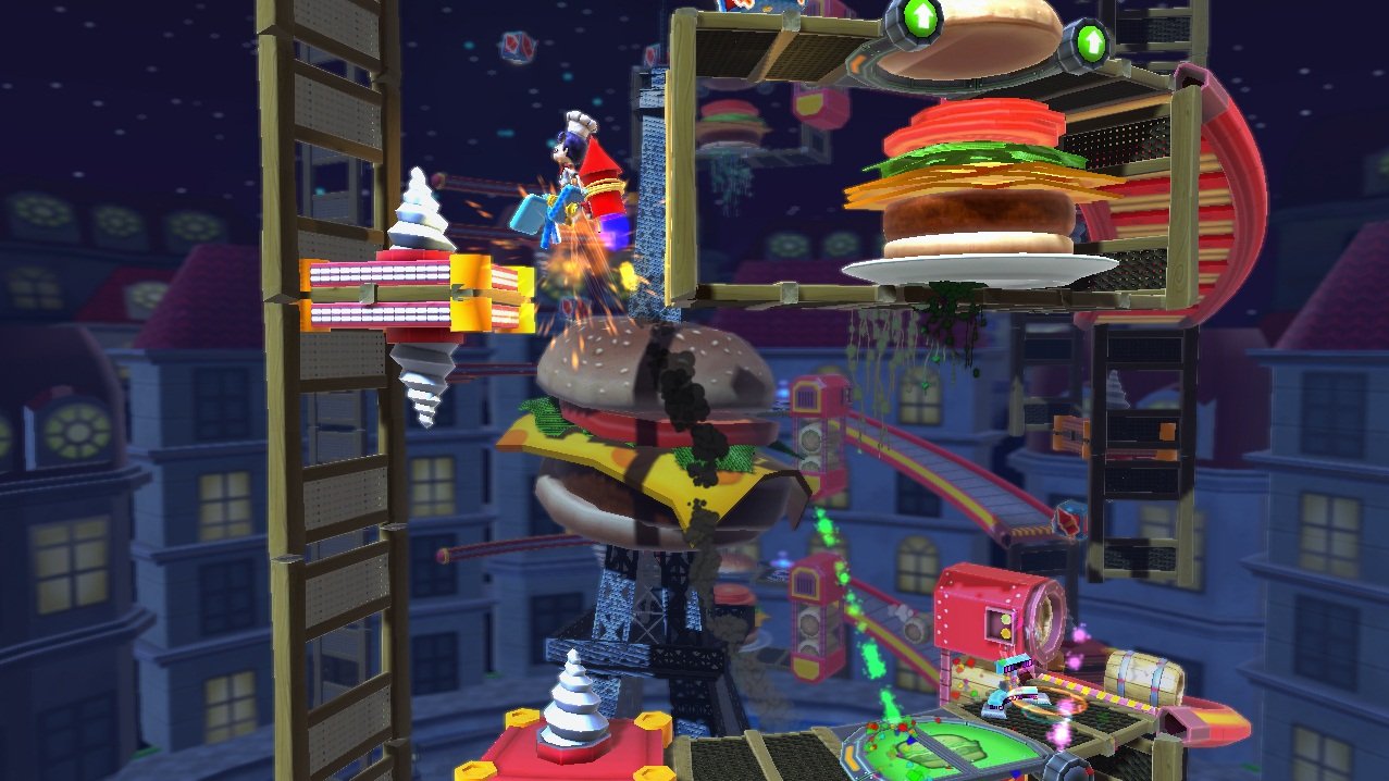 Burger Time World Tour — скриншот 1