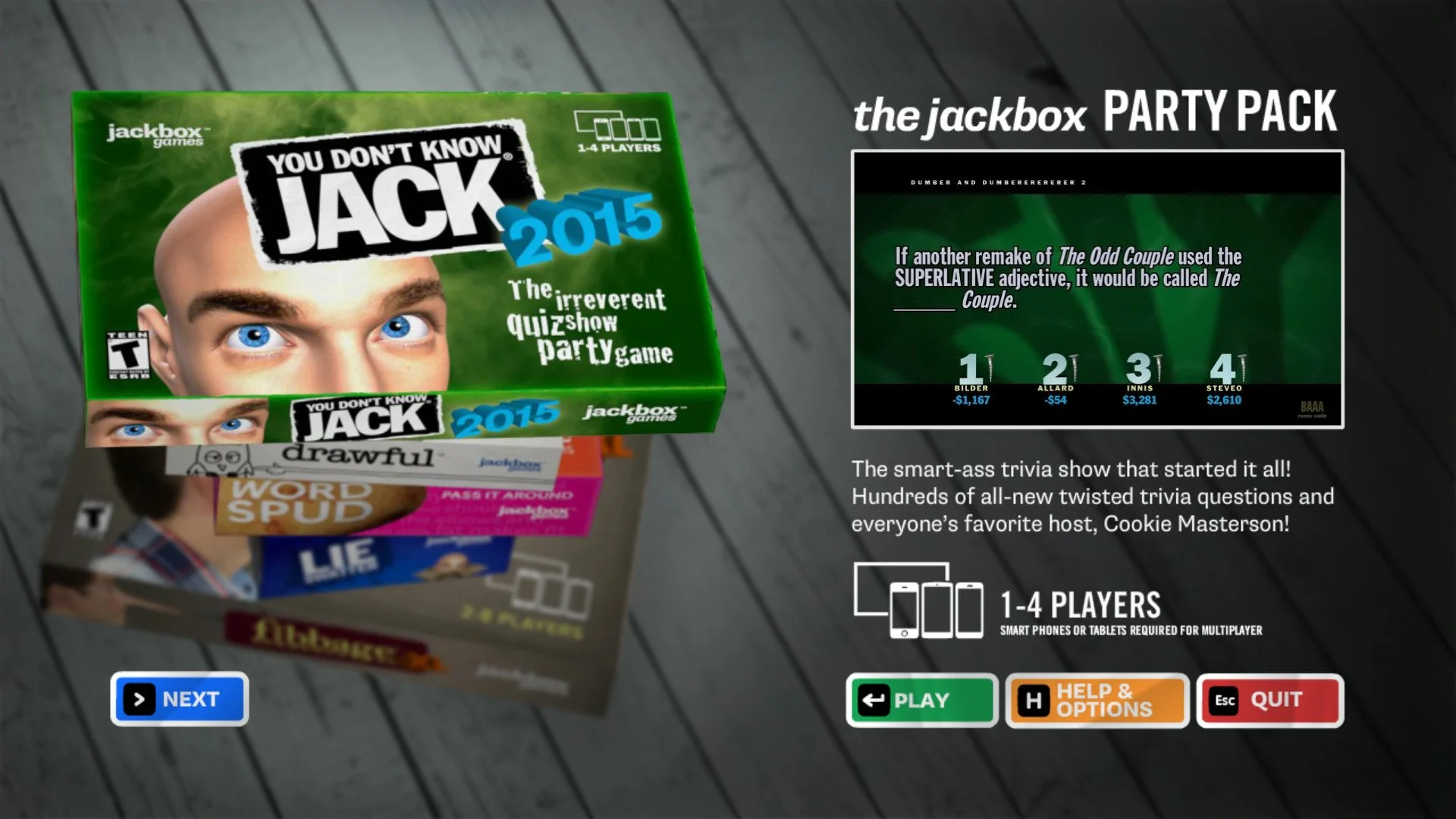 The Jackbox Party Pack – обзоры и оценки, описание, даты выхода DLC,  официальный сайт игры