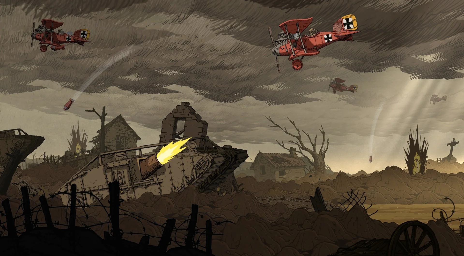Valiant Hearts: The Great War - кадр 14