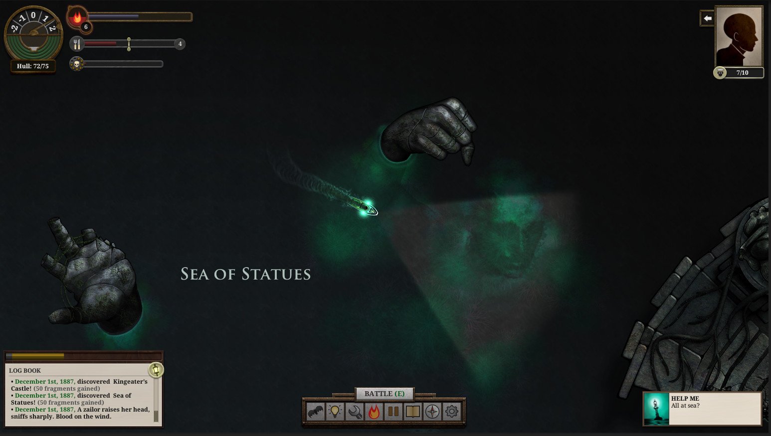 Sunless Sea — скриншот 5