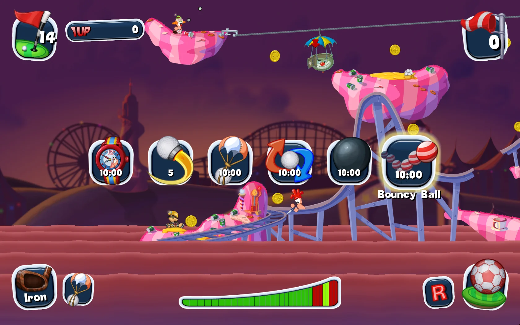 Worms Crazy Golf - кадр 12