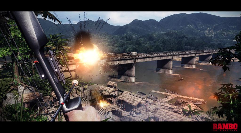 Rambo: The Video Game — скриншот 8