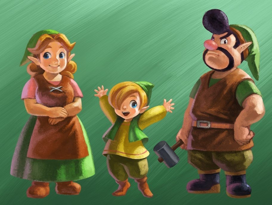 The Legend of Zelda: A Link Between Worlds — скриншот 1