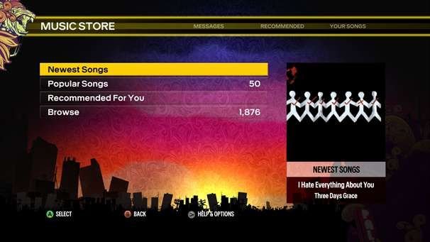 Rock Band Blitz — скриншот 4